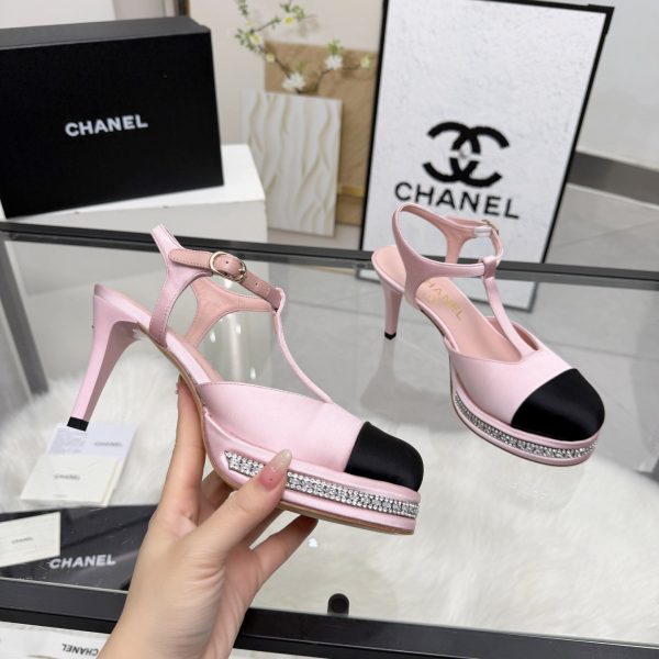 Chanel platforms Heels