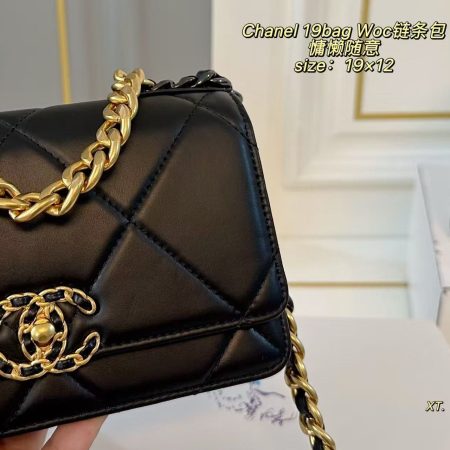 Chanel 19 Bag WOC Wallet on Chain - Image 8
