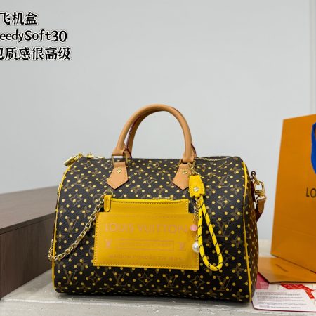 LV Speedy Soft 30 Pillow Case - Image 2