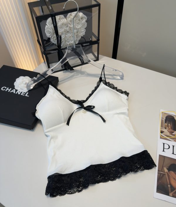 Chanel Swim Lace Top