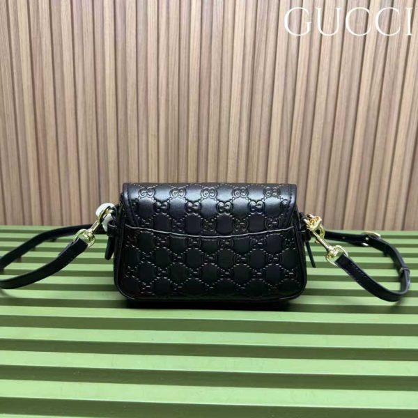 Gucci Embossed Arabella Flap Bag