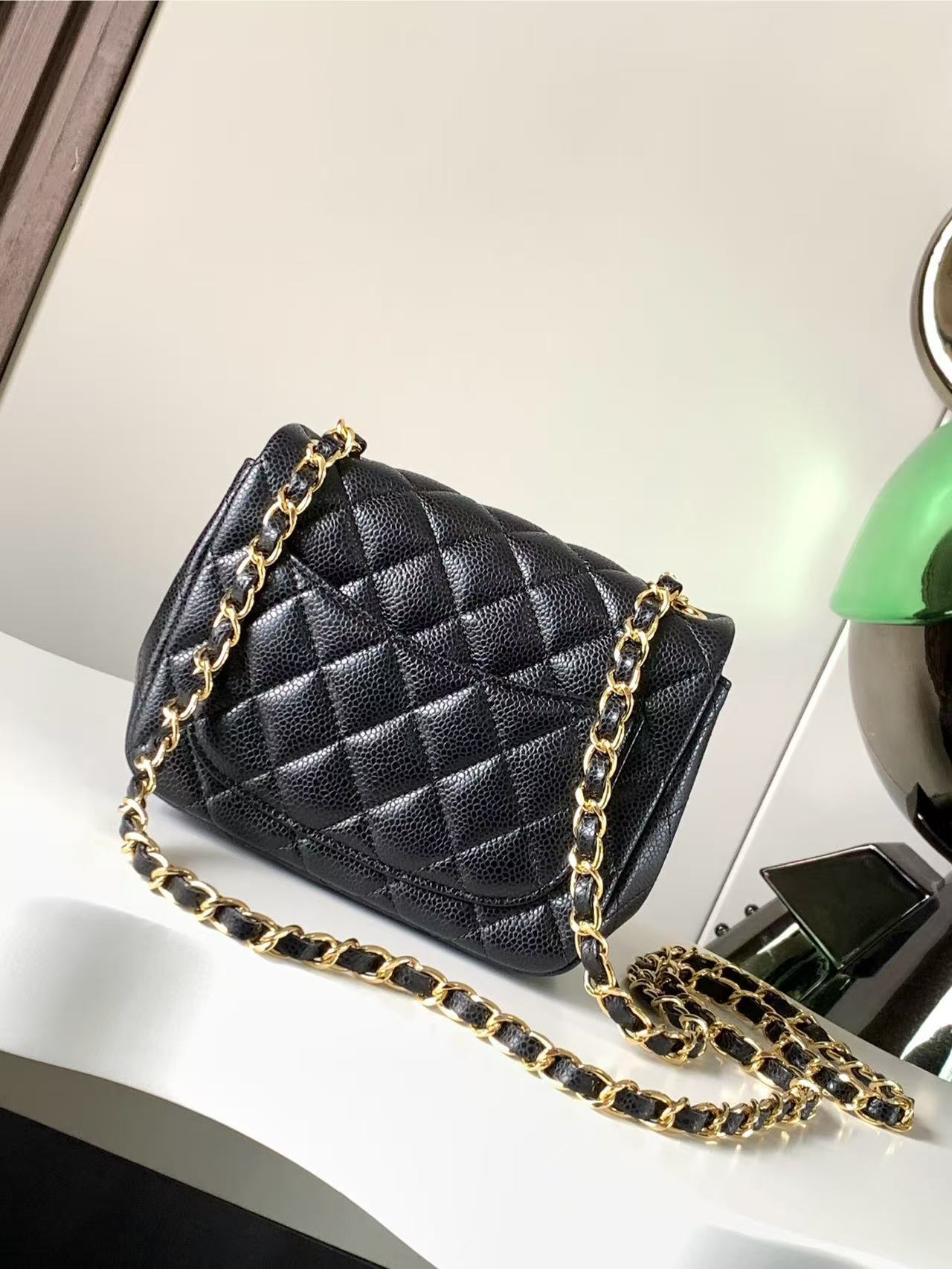 Chanel CF Caviar Bag 17 - Image 3