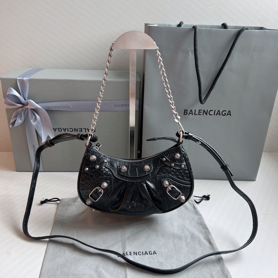 Balenciaga Le Cagole Chain Bag - Image 3