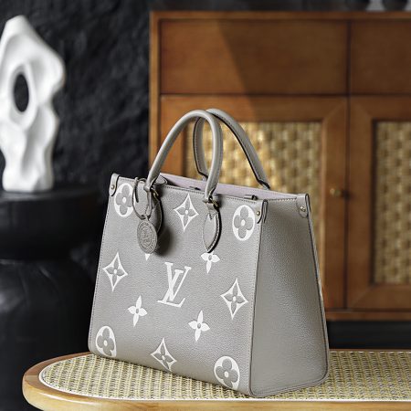 LV OnTheGo MM Bicolor Monogram Empreinte Bag - Top Quality - Image 3