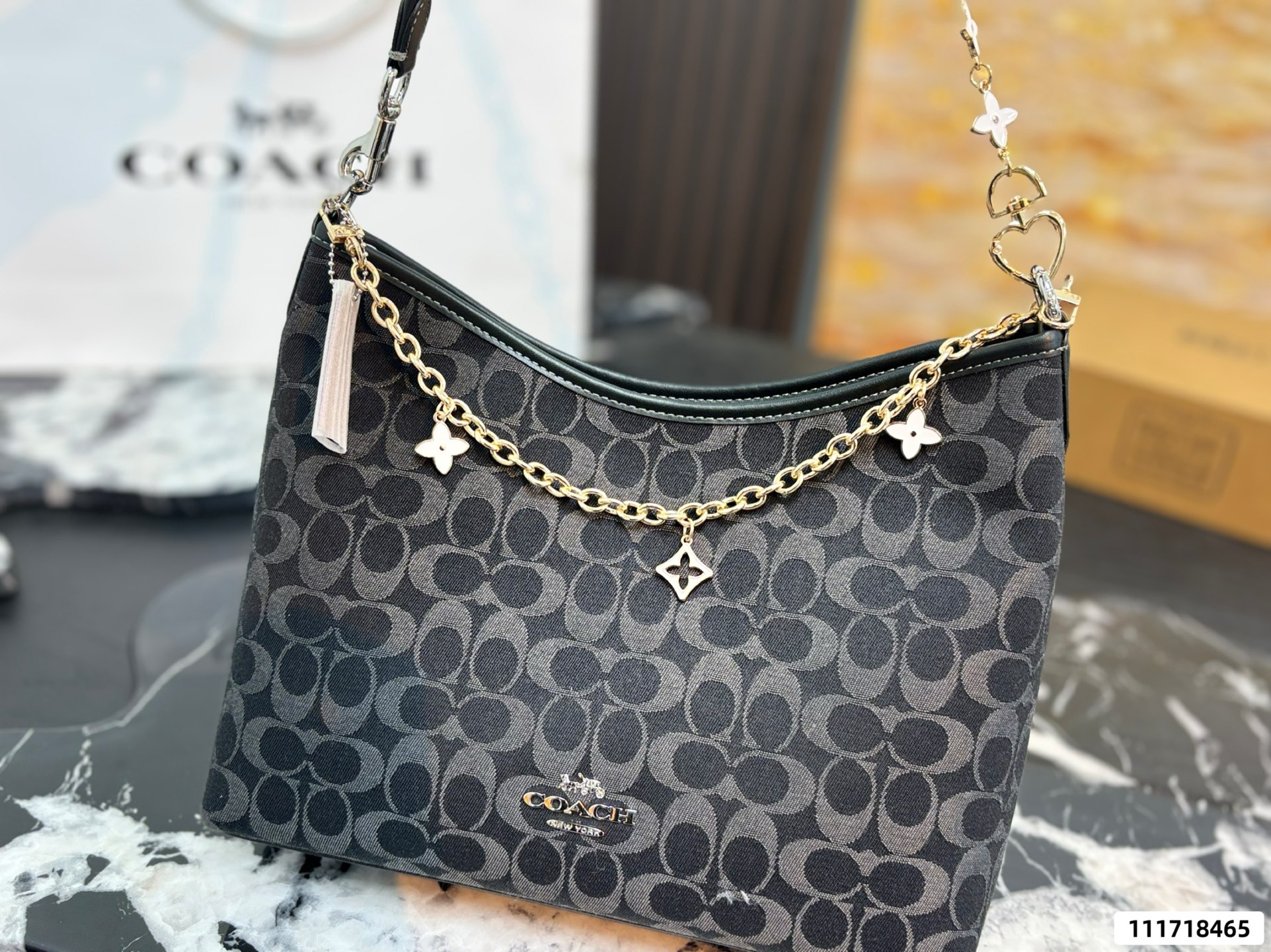 Coach Laurel Chain Wave Bag - Image 2