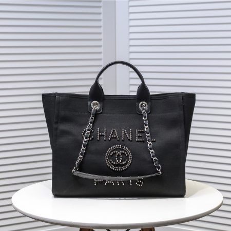 Chanel Pearl Deauville Tote bag - Image 2