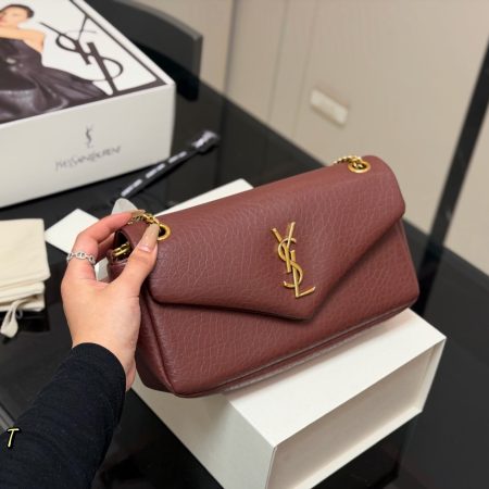 Saint Laurent Large Calypso Shoulder Bag - Image 4