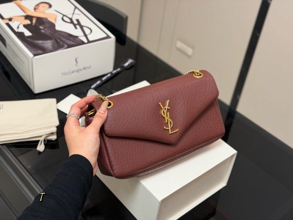 Saint Laurent Large Calypso Shoulder Bag