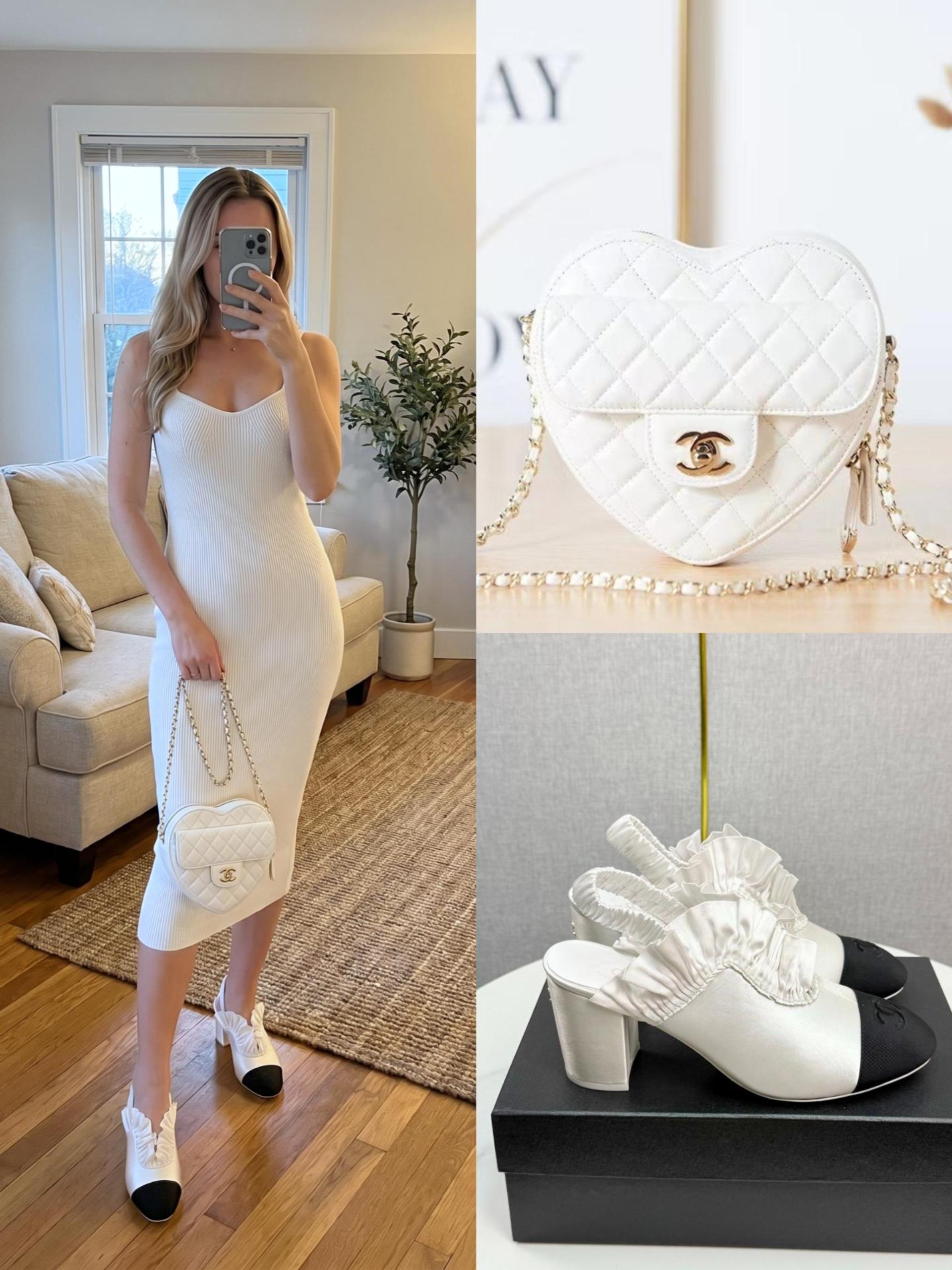 Chanel Shoes & Bag Set - Image 1
