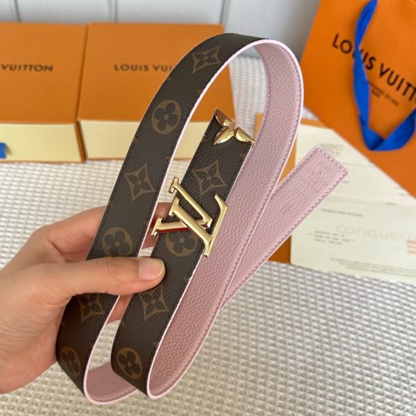LV Pretty 30mm Reversible Belt Monogram