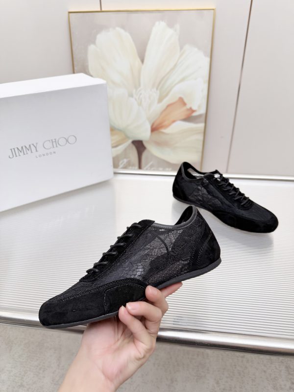 Jimmy Choo Sunny F Lace Sneakers