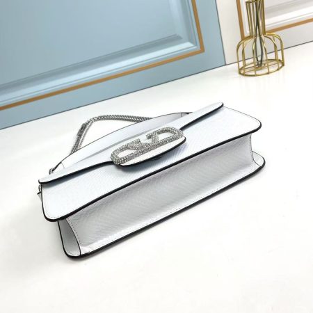 VALENTINO GARAVANI LOCò CALFSKIN SHOULDER BAG - Image 3