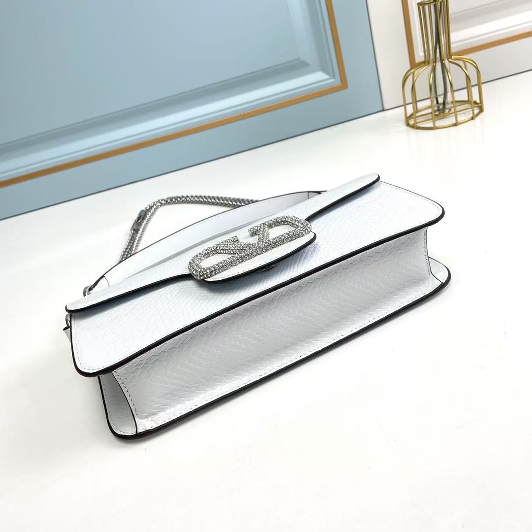 VALENTINO GARAVANI LOCò CALFSKIN SHOULDER BAG - Image 3