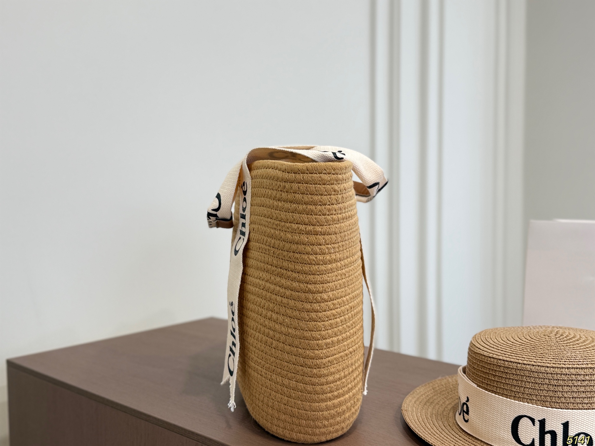 Chloe Knit Bag & Hat Set - Image 7