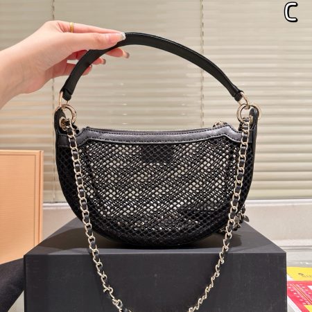 Chanel Mesh Hula Hoop Bag
