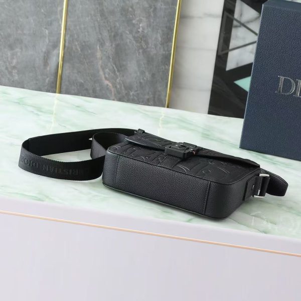 Dior Small Saddle Messenger Bag with Flap
