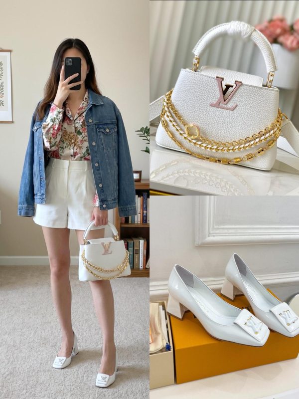 LV Shoes & Bag Set