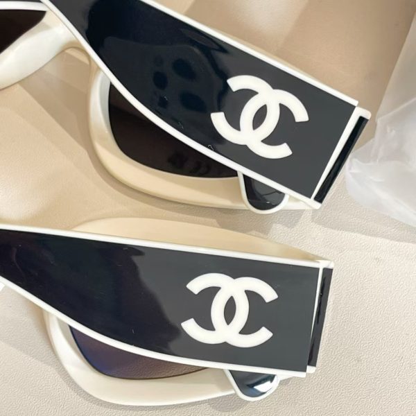 Chanel Sunglasses CH6056 - Black & White Polarized