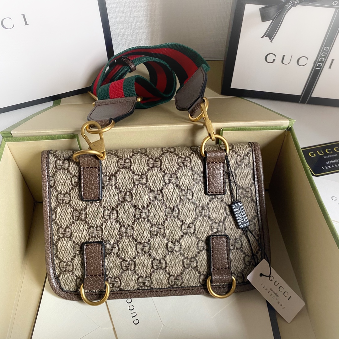 Gucci Neo Vintage GG Supreme Messenger Bag - Image 2
