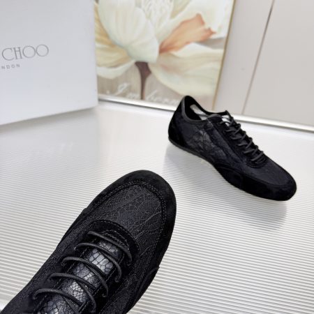 Jimmy Choo Sunny F Lace Sneakers - Image 10