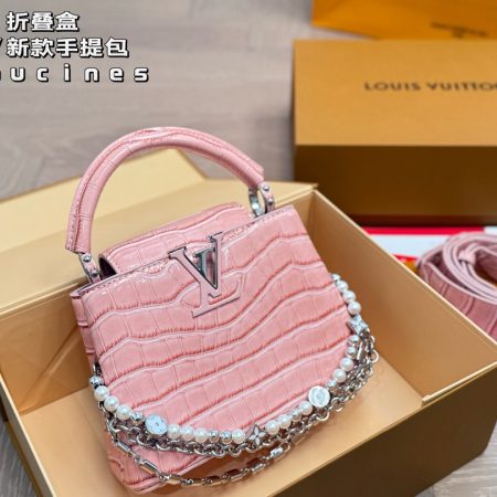 LV Capucines Handbag - Image 9