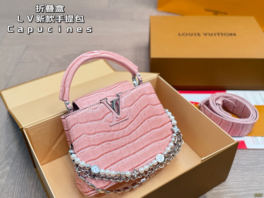 LV Capucines Handbag - Image 9