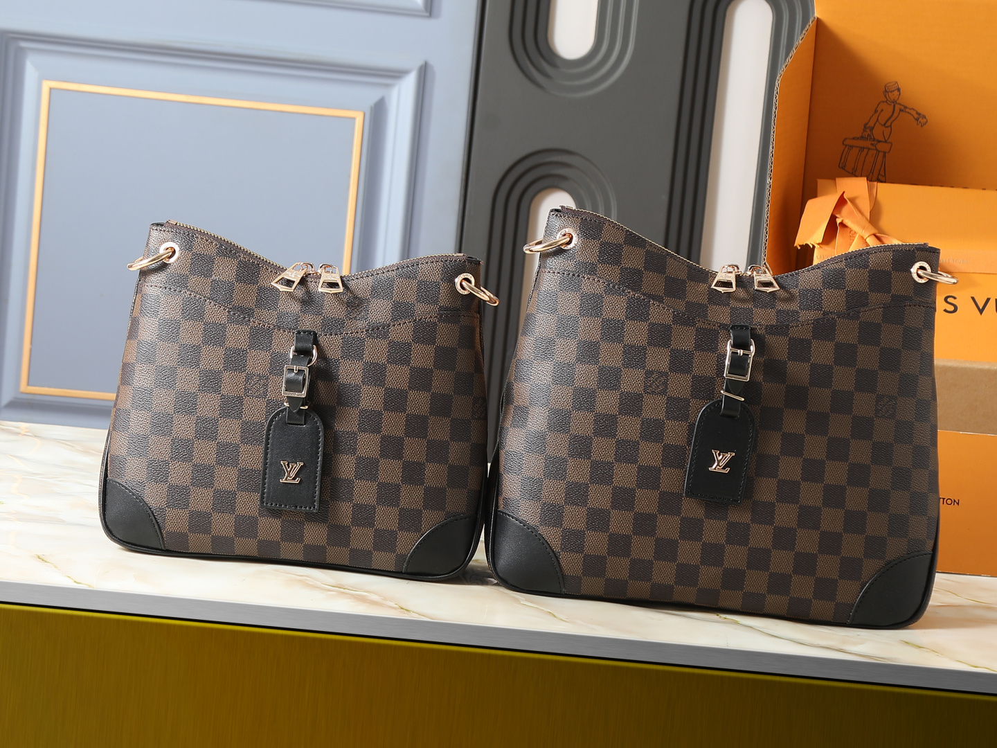 LV Odeon Medium-Small Handbag - Image 1