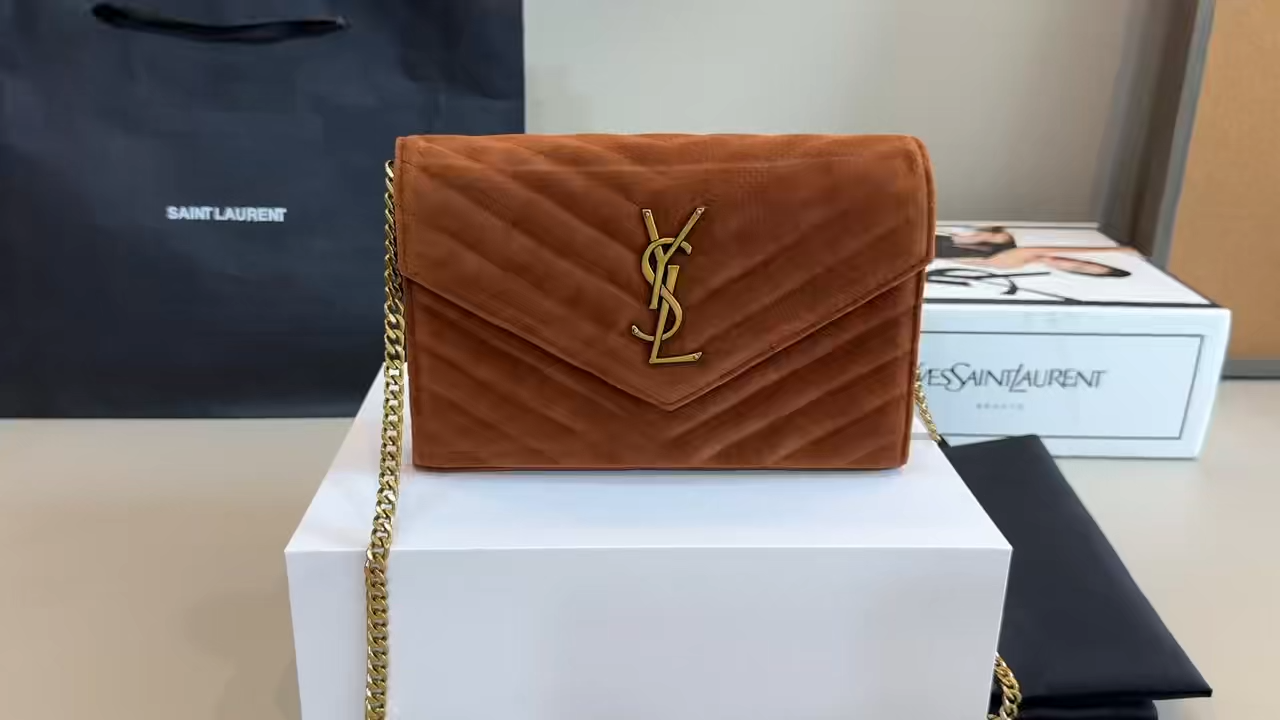 Saint Laurent WOC Envelope Bag - Image 3