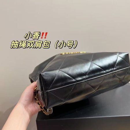 Chanel 23P Black Beaute Backpack 22 Mini Bag - Image 8