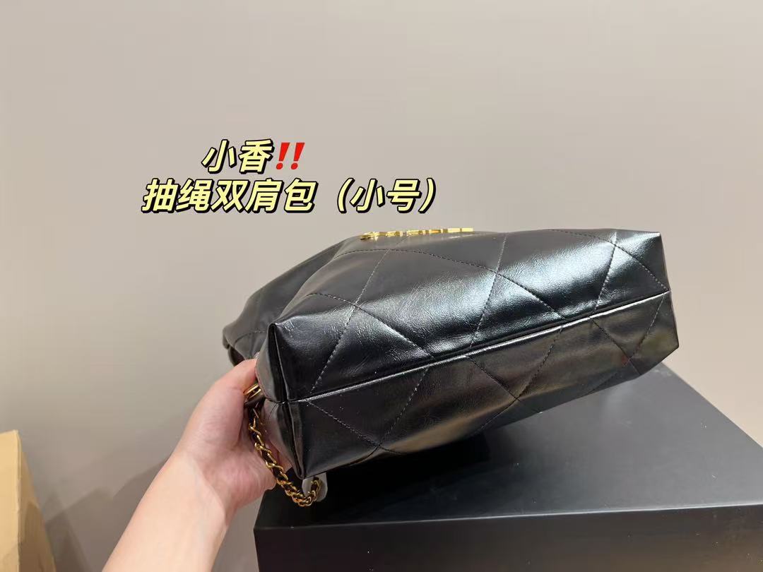 Chanel 23P Black Beaute Backpack 22 Mini Bag - Image 8