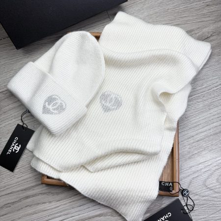 Chanel Winter Hats + Scarves - Image 2