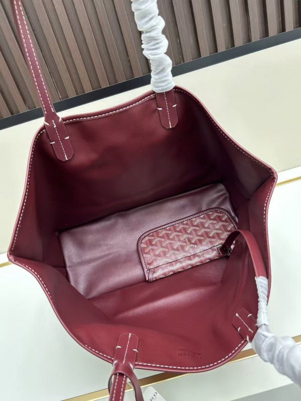 Goyard Saint Louis Bag Burgundy