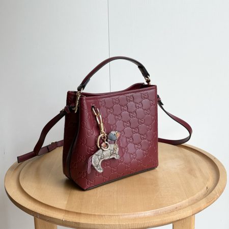 Gucci GG Pattern and Striped Weave - Image 2