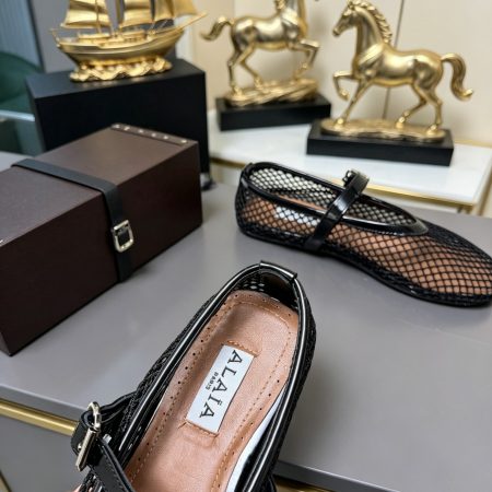 Alaya Flat Ballet Tulle Shoes with Rhinestone Accents - Image 8