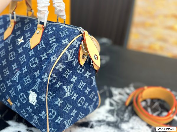 LV Denim Pillow Bag