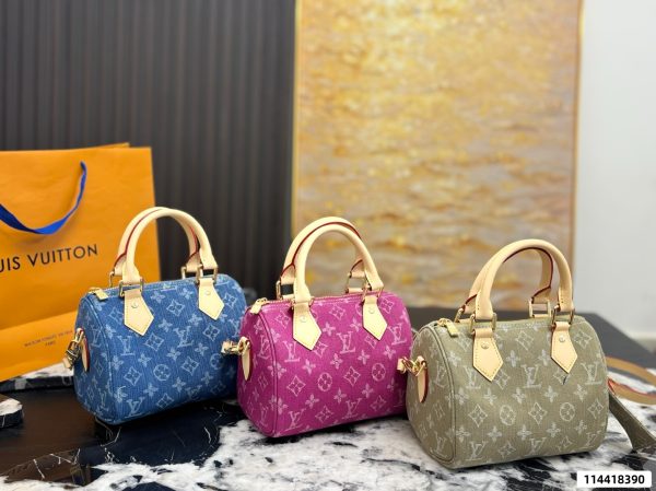 LV Denim Pillow Bag