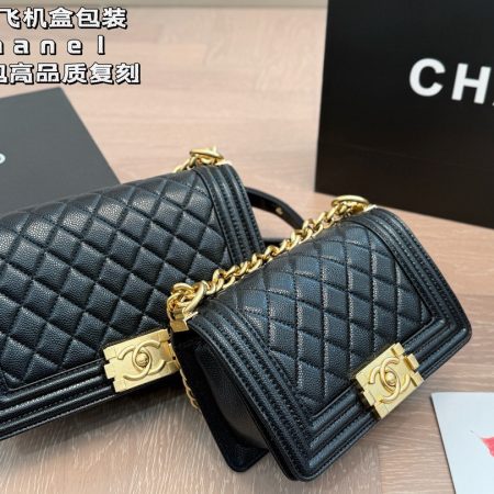Chanel Le Boy Mom Bag - Image 2