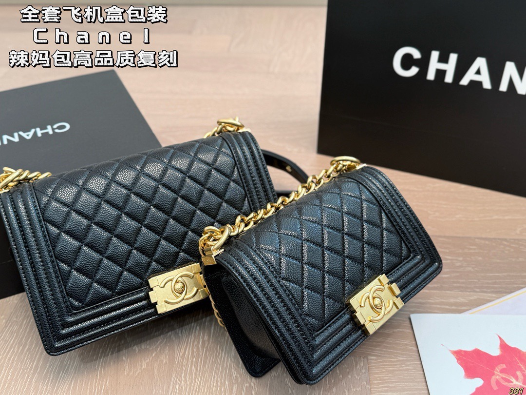 Chanel Le Boy Mom Bag - Image 2