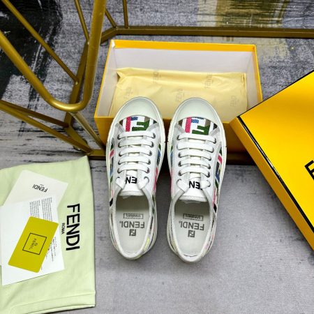 Fendi Domino Low-top Sneakers Shoes - Image 4