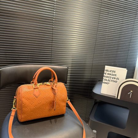 LV Embossed Pillow Bag - Image 3