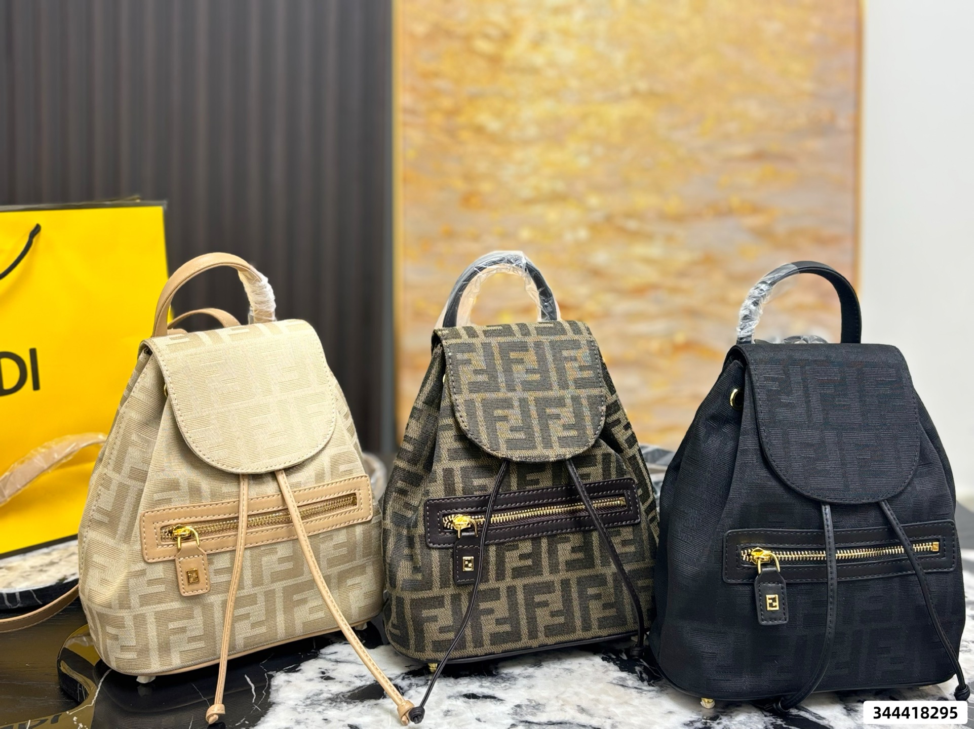 Fendi Monogram Backpack - Image 2