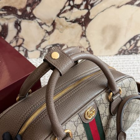 Gucci GG Supreme Ophidia GG Top Handle Bag - Image 8