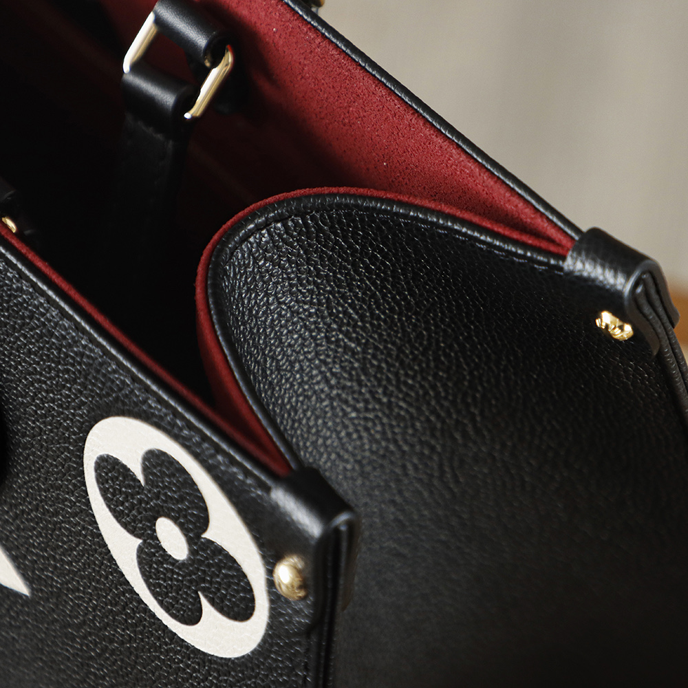 LV OnTheGo MM Bicolor Monogram Empreinte Bag - 10A Mirror Version - Image 11