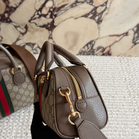 Gucci GG Supreme Ophidia GG Top Handle Bag - Image 5