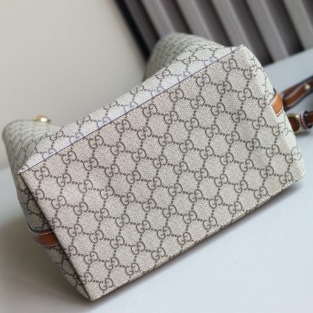 GG Emblem Medium Bucket Bag Top Quality - Image 5