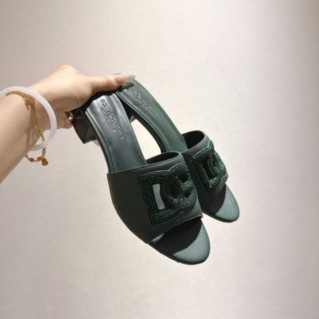 Dolce Gabbana  Chunky-Heel Sandals - Image 6