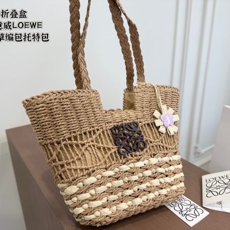 Loewe New Straw Tote Bag - Image 2