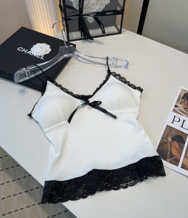 Chanel Swim Lace Top