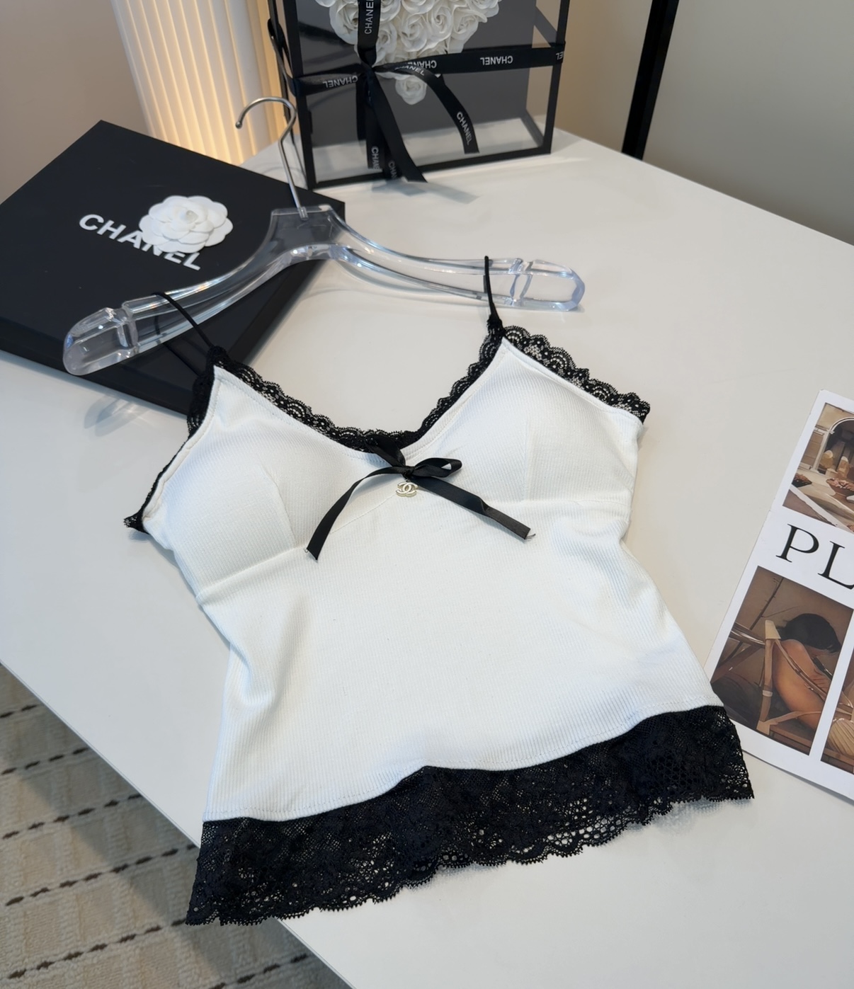 Chanel Swim Lace Top - Image 4
