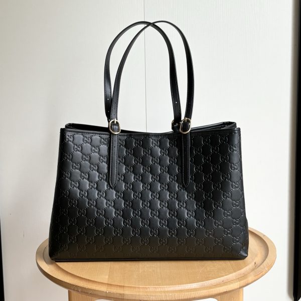Gucci GG Pattern and Striped Weave